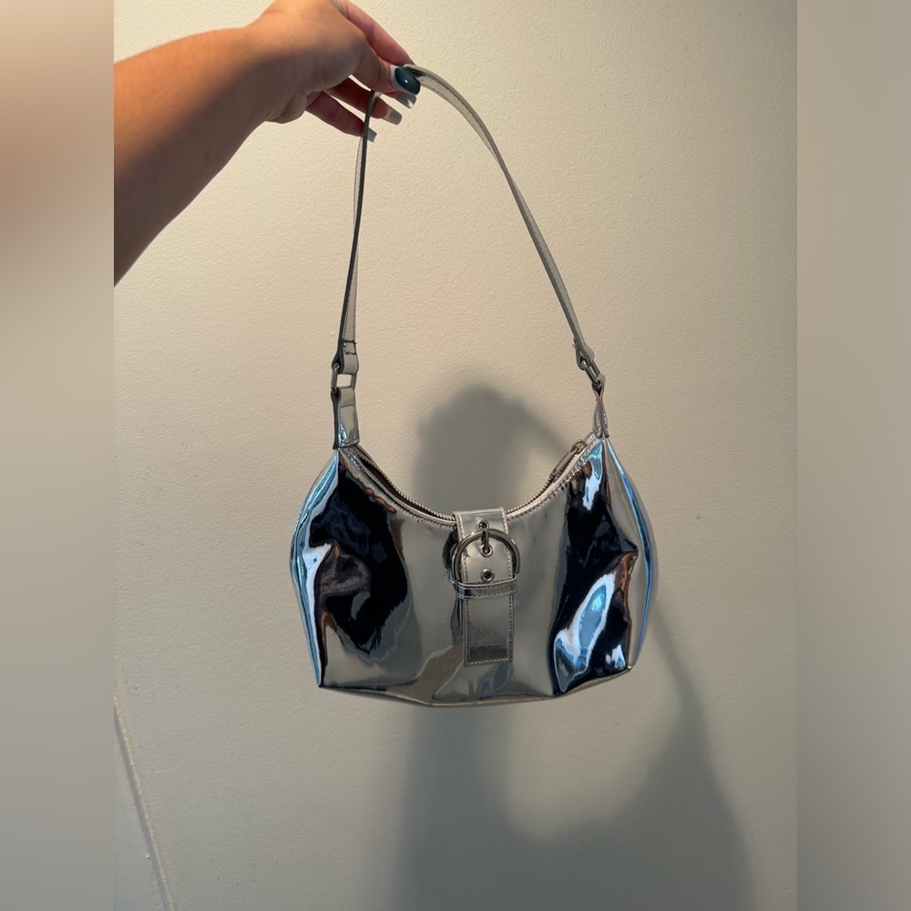 silver purse